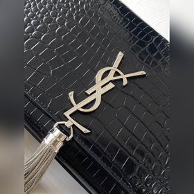 YSL Сумка через плечо с цепочкой и крокодиловым узором Модель： 3