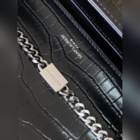 YSL Сумка через плечо с цепочкой и крокодиловым узором Модель： 3