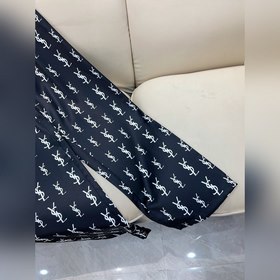 YSL/Saint Laurent Брюки с принтом из букв по всей длине Свежий и