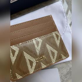 Картодержатель Dior Oblique, модель CH135, кофейный Коричневый ко