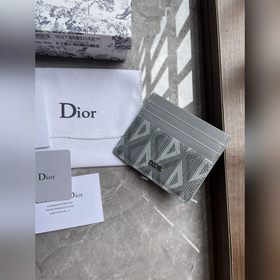 Картодержатель Dior Oblique, модель CH135, серый Карточный держат