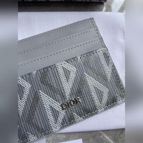 Картодержатель Dior Oblique, модель CH135, серый Карточный держат