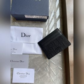Длинный и компактный кардхолдер Dior Oblique, модель CH135, удобе