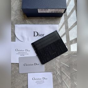 Длинный и компактный кардхолдер Dior Oblique, модель CH135, удобе