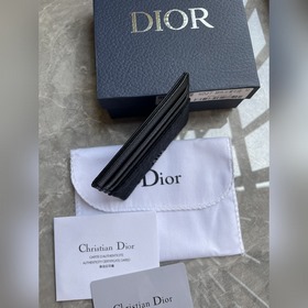 Длинный и компактный кардхолдер Dior Oblique, модель CH135, удобе