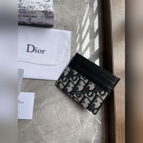 Длинный и компактный кардхолдер Dior Oblique, модель CH135 Удобен