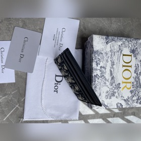 Длинный и компактный кардхолдер Dior Oblique, модель CH135 Удобен