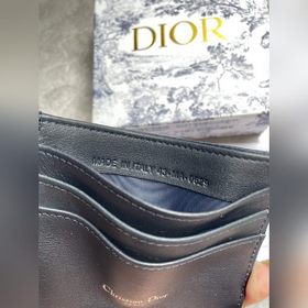 Длинный и компактный кардхолдер Dior Oblique, модель CH135 Удобен