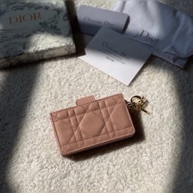 Dior Кожаный чехол для карт, модель S0074 Многослойный дизайн в 