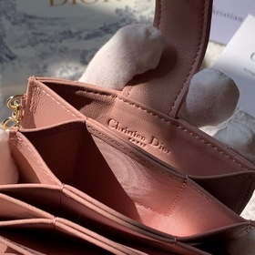 Dior Кожаный чехол для карт, модель S0074 Многослойный дизайн в 