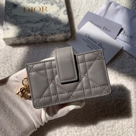 Dior Кожаный чехол для карт, модель S0074 Многослойный дизайн в 
