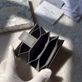 Dior Кожаный чехол для карт, модель S0074 Многослойный дизайн в 
