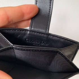 Dior Кожаный чехол для карт, модель S0074 Многослойный дизайн в 