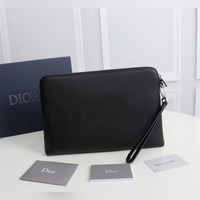 Диор DIOR AND SHAWN сумочка Модель： 2PUCA251YZS (черная кожа с бе