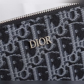 Dior OBLIQUE клатч Модель： 2OBCA225-1YSE (синий с узором) Бежевы