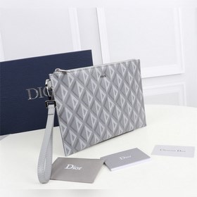 Сумка Dior A5 Модель： 2OBCA225-1YSE (гладкая кожа серого цвета)