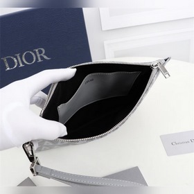 Сумка Dior A5 Модель： 2OBCA225-1YSE (гладкая кожа серого цвета) 