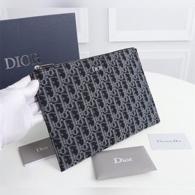Dior OBLIQUE клатч Модель： 2OBCA225YSE (абрикосовый с узором) Бе
