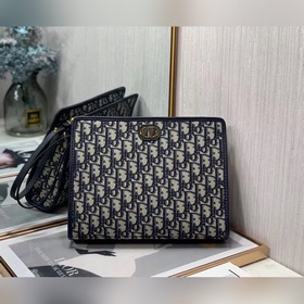 Сумка Dior Oblique из канваса Размеры： 26 × 19,5 × 7 см