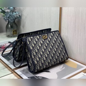 Сумка Dior Oblique из канваса Размеры： 26 × 19,5 × 7 см