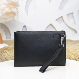Dior - Новая мужская сумка-клатч с черным логотипом виде пламени,