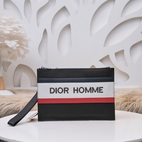 Dior - Новая мужская сумка-клатч, модель 19012–3 Изготовлена из