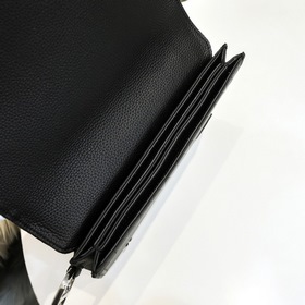 Dior - Новая сумка-саквояж Dior, модель D180  Черная ткань в соч