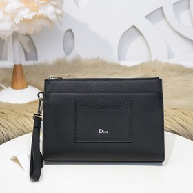 Dior-Dior Ручная сумка Модель 131-5 Изготовлена из черной кожи т