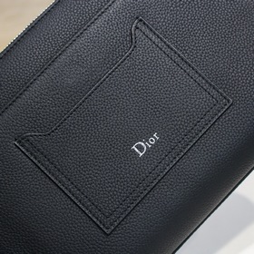 Dior-Dior Ручная сумка Модель 131-5 Изготовлена из черной кожи т