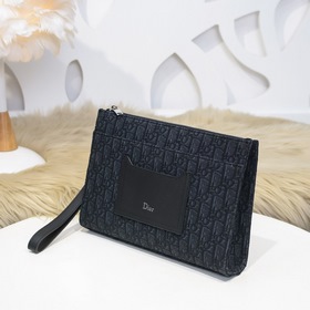 Dior - Диор, сумка-клатч, модель 131-5 Изготовлена из ткани Obliq