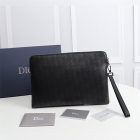 Диор DIOR AND SHAWN сумочка Модель： 2PUCA251YZS (черная кожа с л