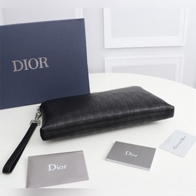 Диор DIOR AND SHAWN сумочка Модель： 2PUCA251YZS (черная кожа с л