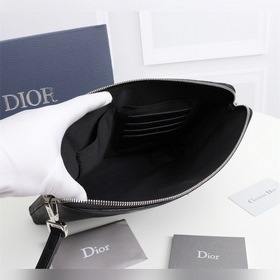 Диор DIOR AND SHAWN сумочка Модель： 2PUCA251YZS (черная кожа с л