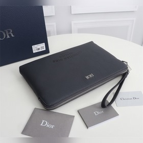 Диор DIOR AND SHAWN сумочка Модель： 2PUCA251YZS (серая кожа с че