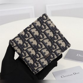 Кожаный кошелек Dior для мужчин, модель BBH027, , из ткани Dior O