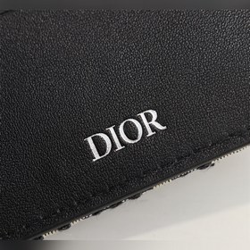 Кожаный кошелек Dior для мужчин, модель BBH027, , из ткани Dior O