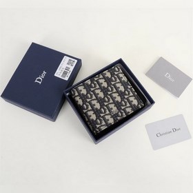 Кожаный кошелек Dior для мужчин, модель BBH027, , из ткани Dior O