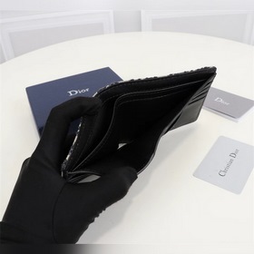 Кожаный кошелек Dior для мужчин, модель BBH027, , из ткани Dior O