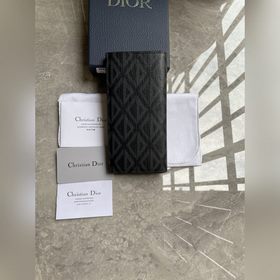 Мужской портфель Dior &nbsp;Модель Z0BBC002 Черный холст с уз