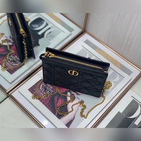 Dior Caro Цепочная сумка Модель 3102  Размеры： 19 x 14 x 3 см
