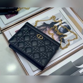 Dior Caro Цепочная сумка Модель 3102  Размеры： 19 x 14 x 3 см