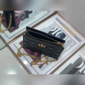 Dior Caro Цепочная сумка Модель 3102  Размеры： 19 x 14 x 3 см