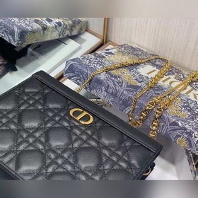 Dior Caro Цепочная сумка Модель 3102  Размеры： 19 x 14 x 3 см
