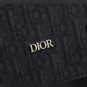 Мужская сумка через плечо DIOR Модель： 1ESME122 Черный узор Чер