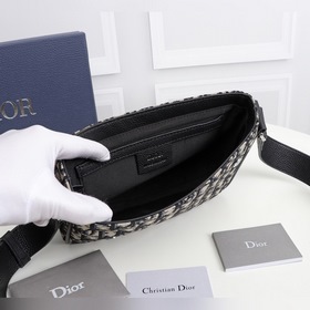 Мужская сумка через плечо DIOR Модель： 1ADME130YKS Абрикосовый уз