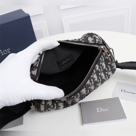 Dior ROLLER DIOR OBLIQUE Мужская сумка через плечо/цилиндрическая