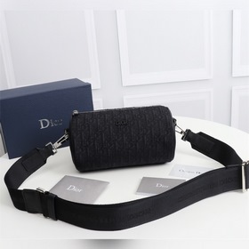 Dior ROLLER DIOR OBLIQUE Мужская сумка через плечо/цилиндрическая