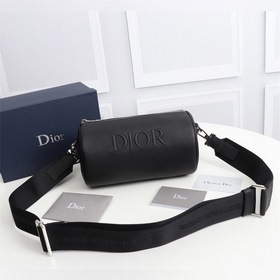 Dior ROLLER DIOR OBLIQUE Мужская сумка через плечо/цилиндрическая