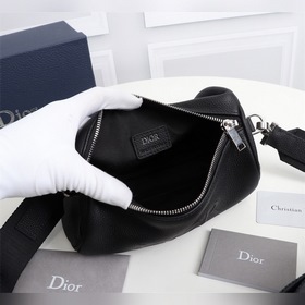Dior ROLLER DIOR OBLIQUE Мужская сумка через плечо/цилиндрическая