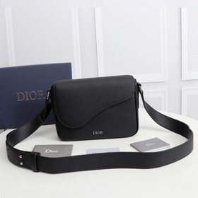 Мужская сумка через плечо DIOR Модель： 1ADME130YKS Черный, полно